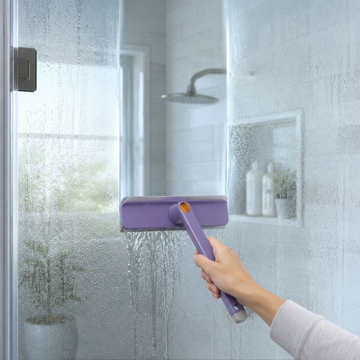 Multifunctional Bathroom Gap Cleaning Brush for tight spaces