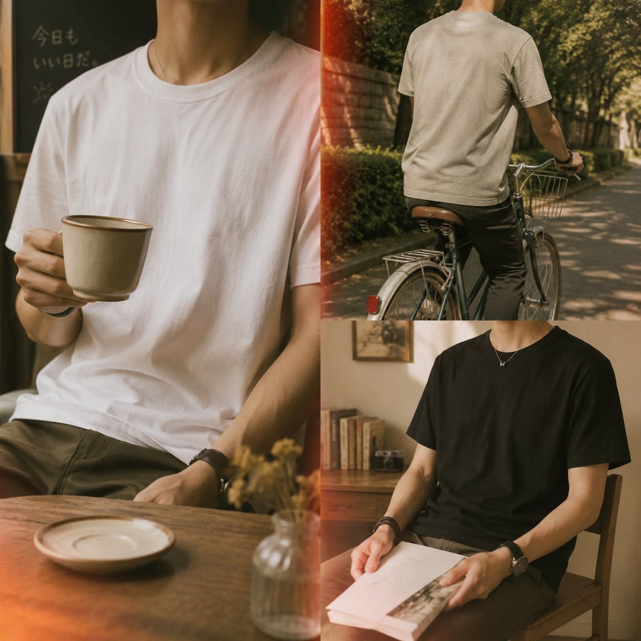 洗濯してもすぐ乾く速乾性Tシャツ