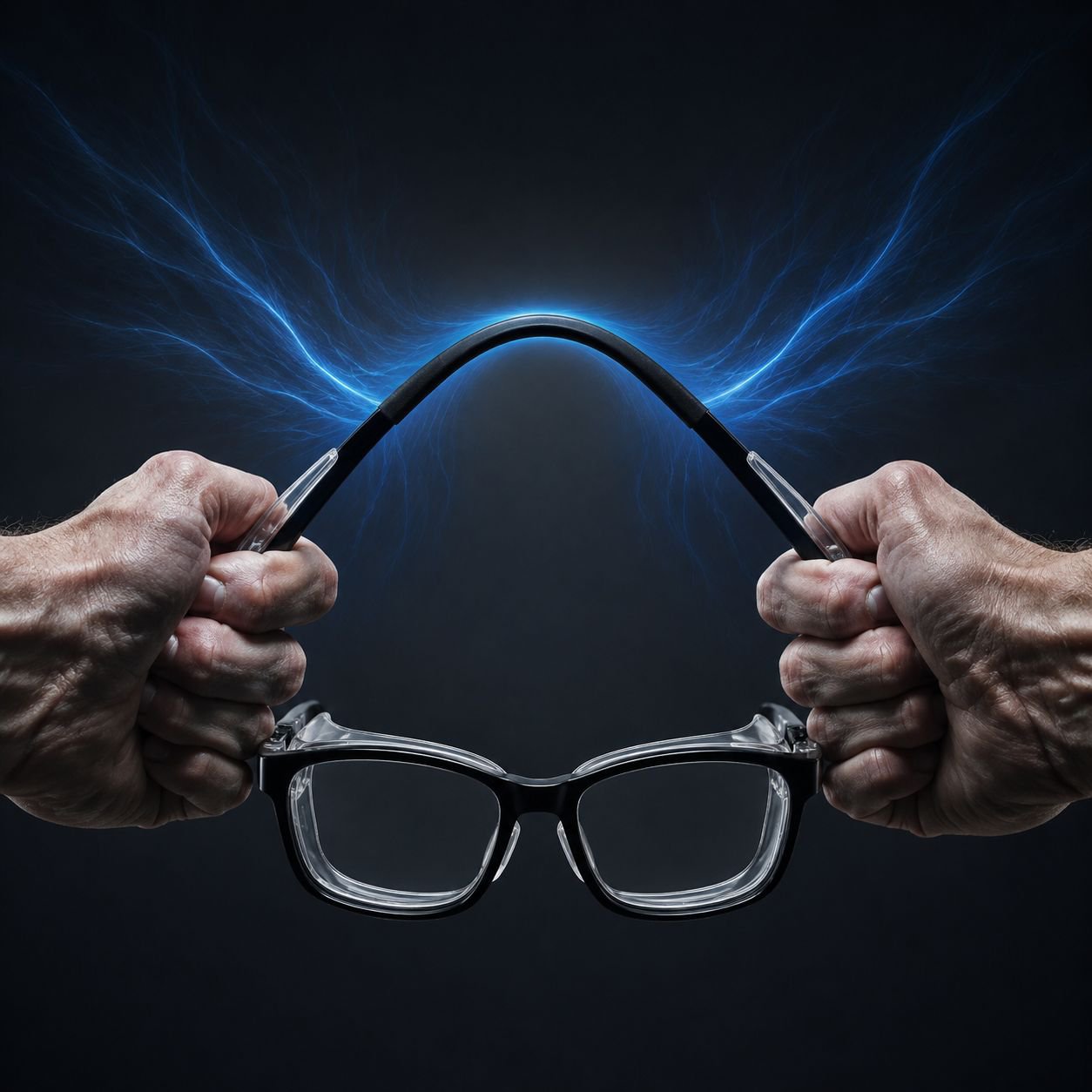 Leichte und flexible TR90-Brille nach Augenoperation