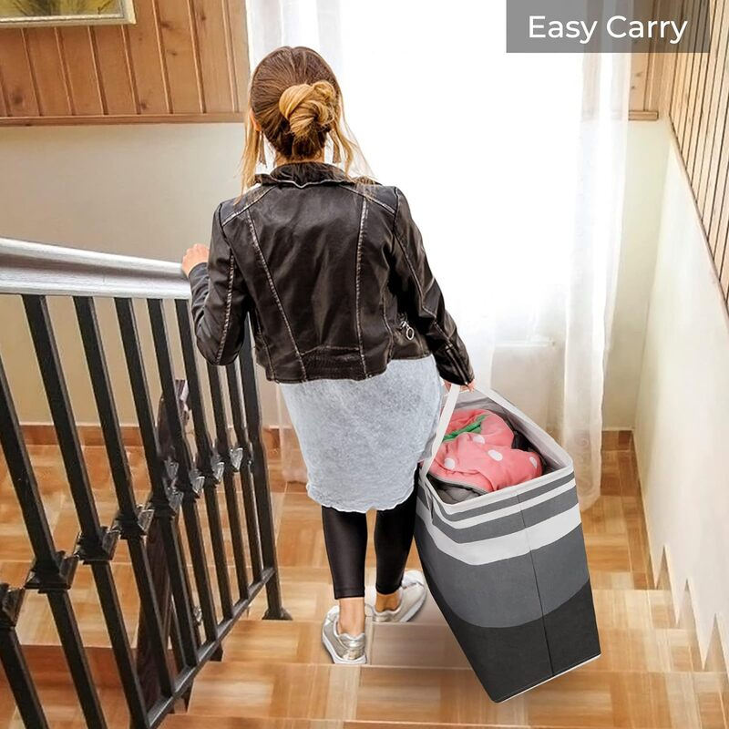 Seau de rangement pour jouets avec couvercle panier d’organisation