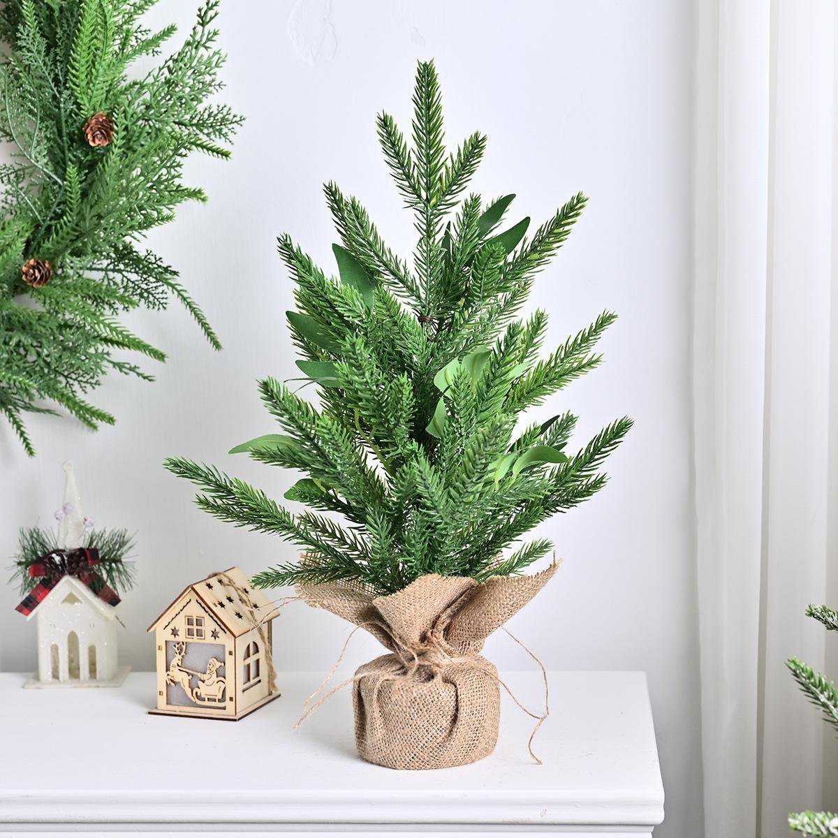 Mini-Weihnachtsbaum-Tischdekoration