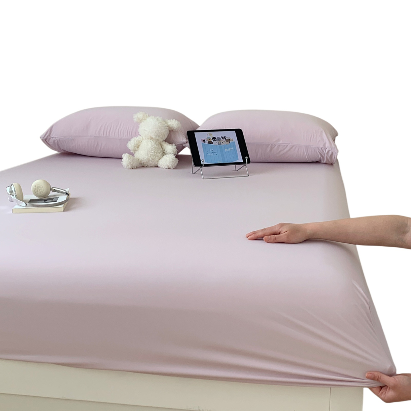Class A Nylon/Ammonium Silk Cooling Fitted Sheet, Essential for Comfortable Summer Sleep