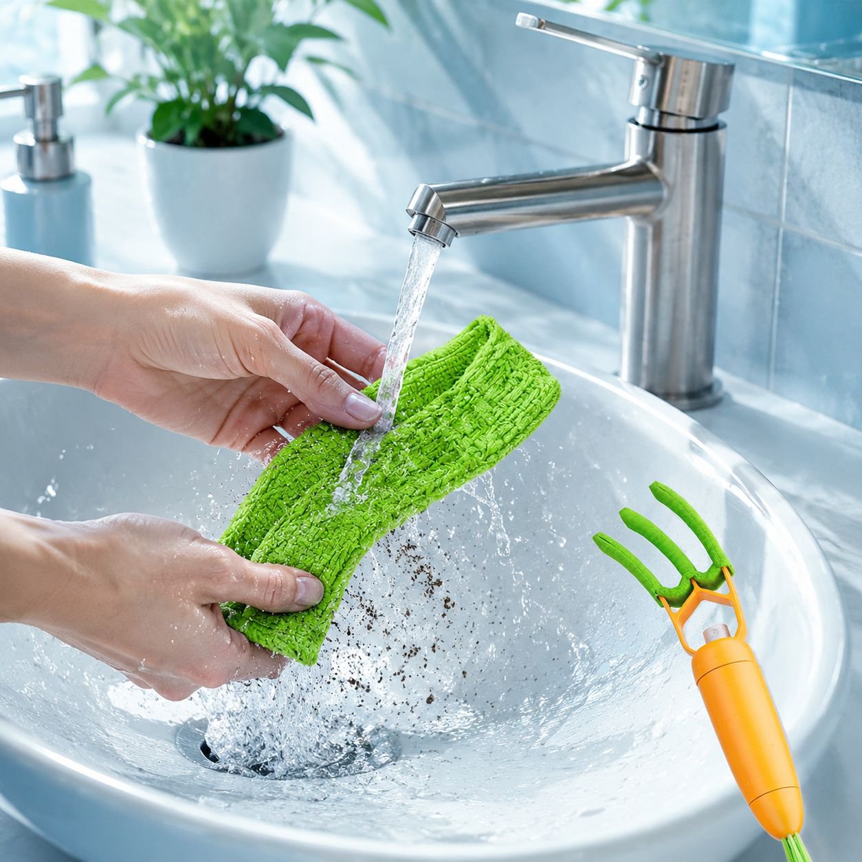 Waschbare 3-in-1 Staubbürste, speziell für Haushaltsgeräte und Jalousien