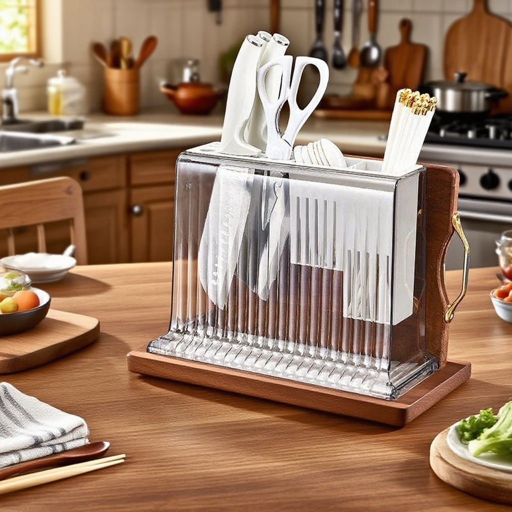 다기능 젓가락 칼 수납대
