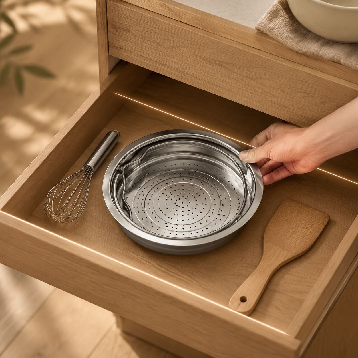 JMY-304 Stainless Steel Steamer Tray