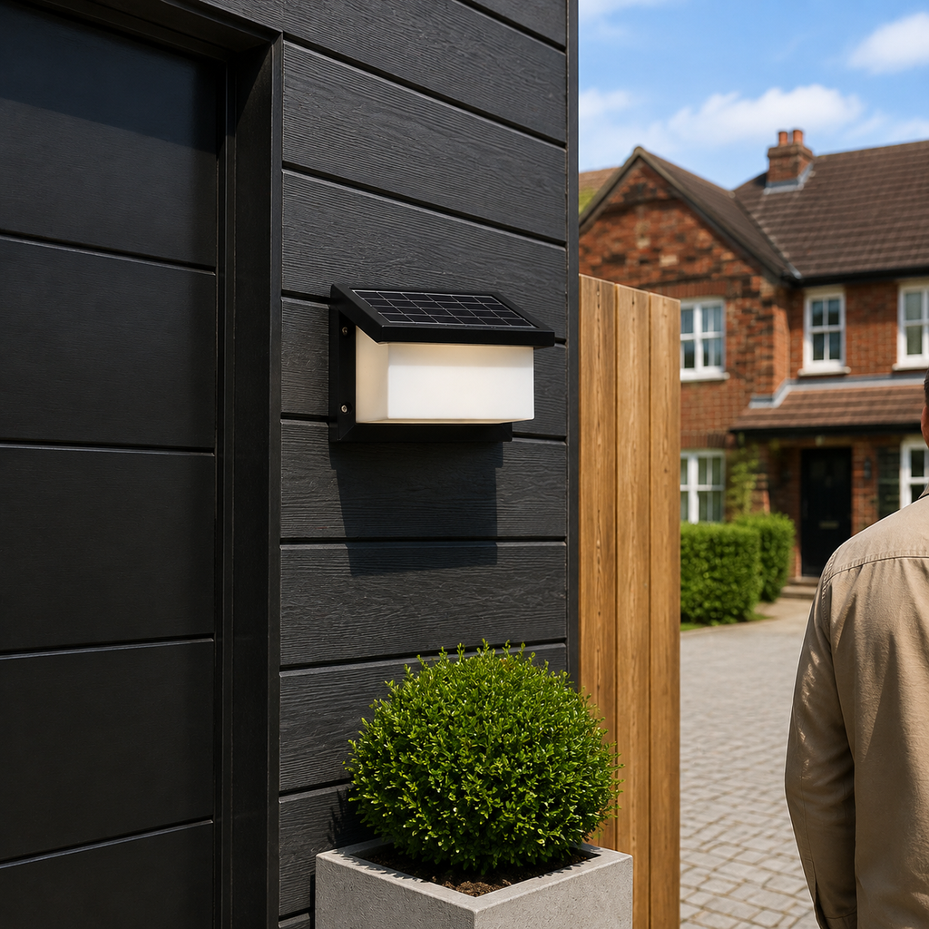 Minimalist Moisture-Proof Outdoor Wall Light for Main Gates and Yards