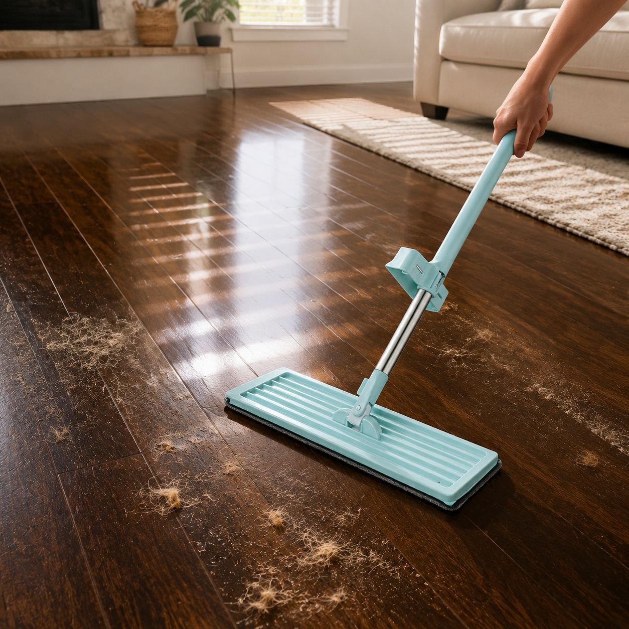 Hand-Wash Free Rotating Magic Mop Home Floor Washer