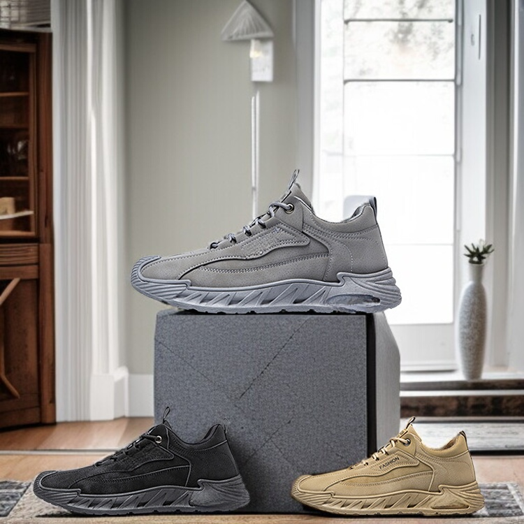 스타일리시한 디자인의 남성 아웃도어 운동화