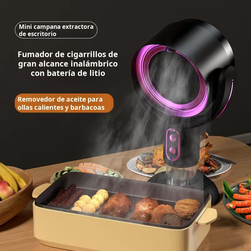 Nuevo mini extractor de humo de escritorio