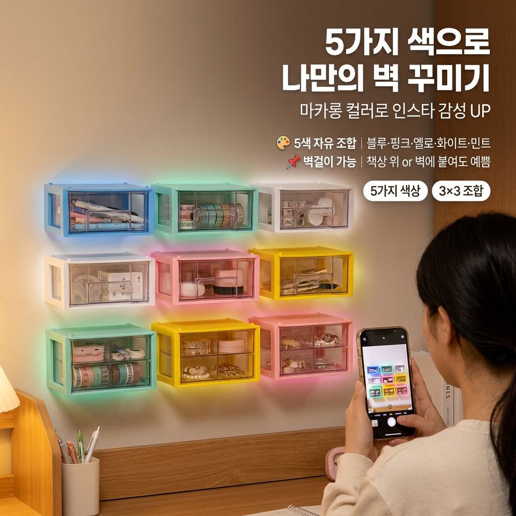다기능 소품 정리함