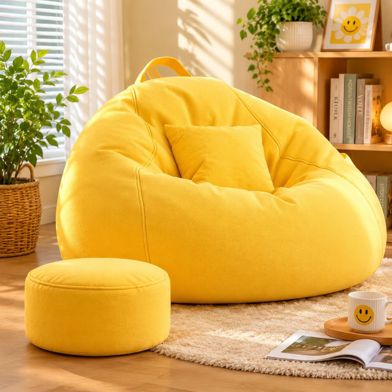 Versatile seating for balcony or bedroom
