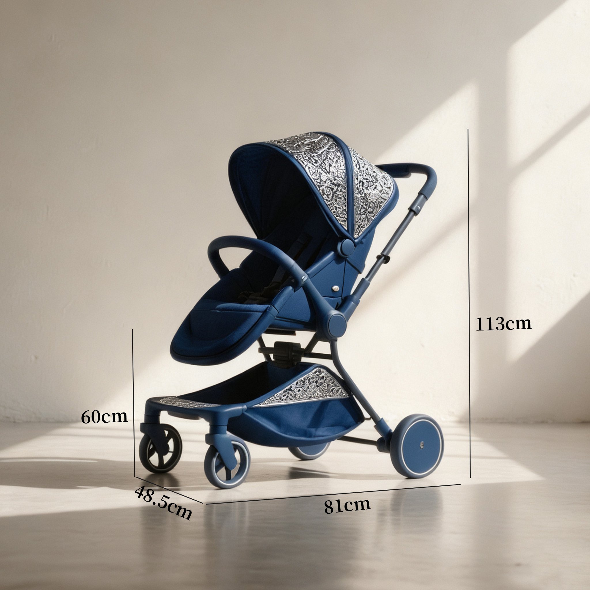 嬰兒手推車安全帶特寫