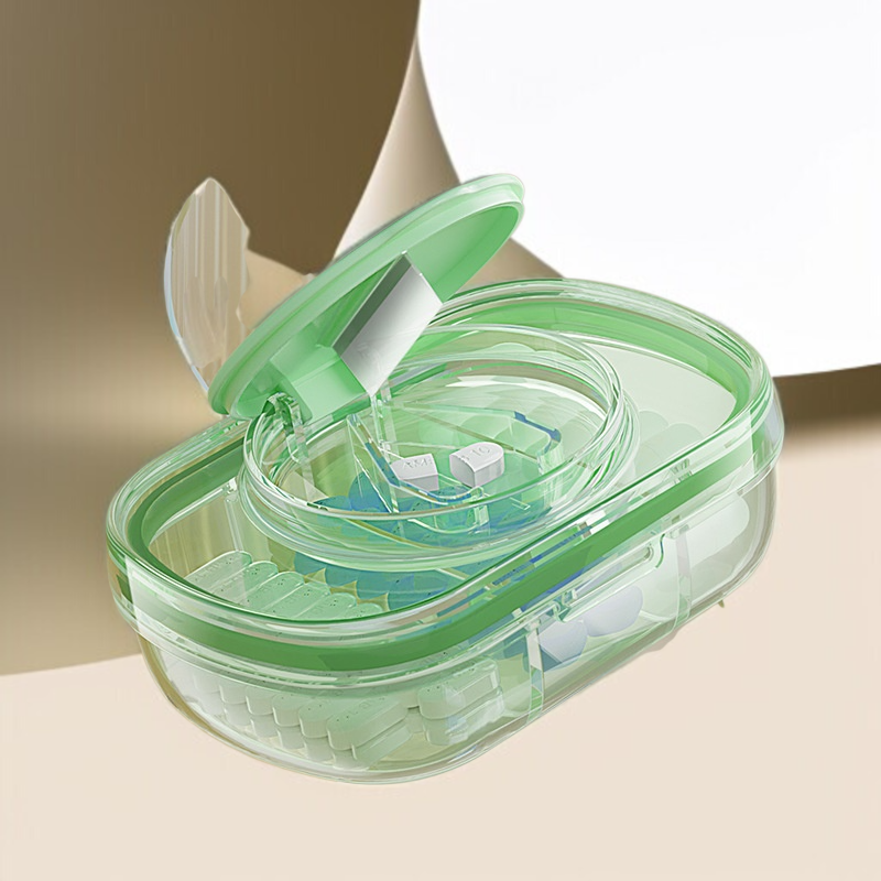 휴대용 가위 내장 약통