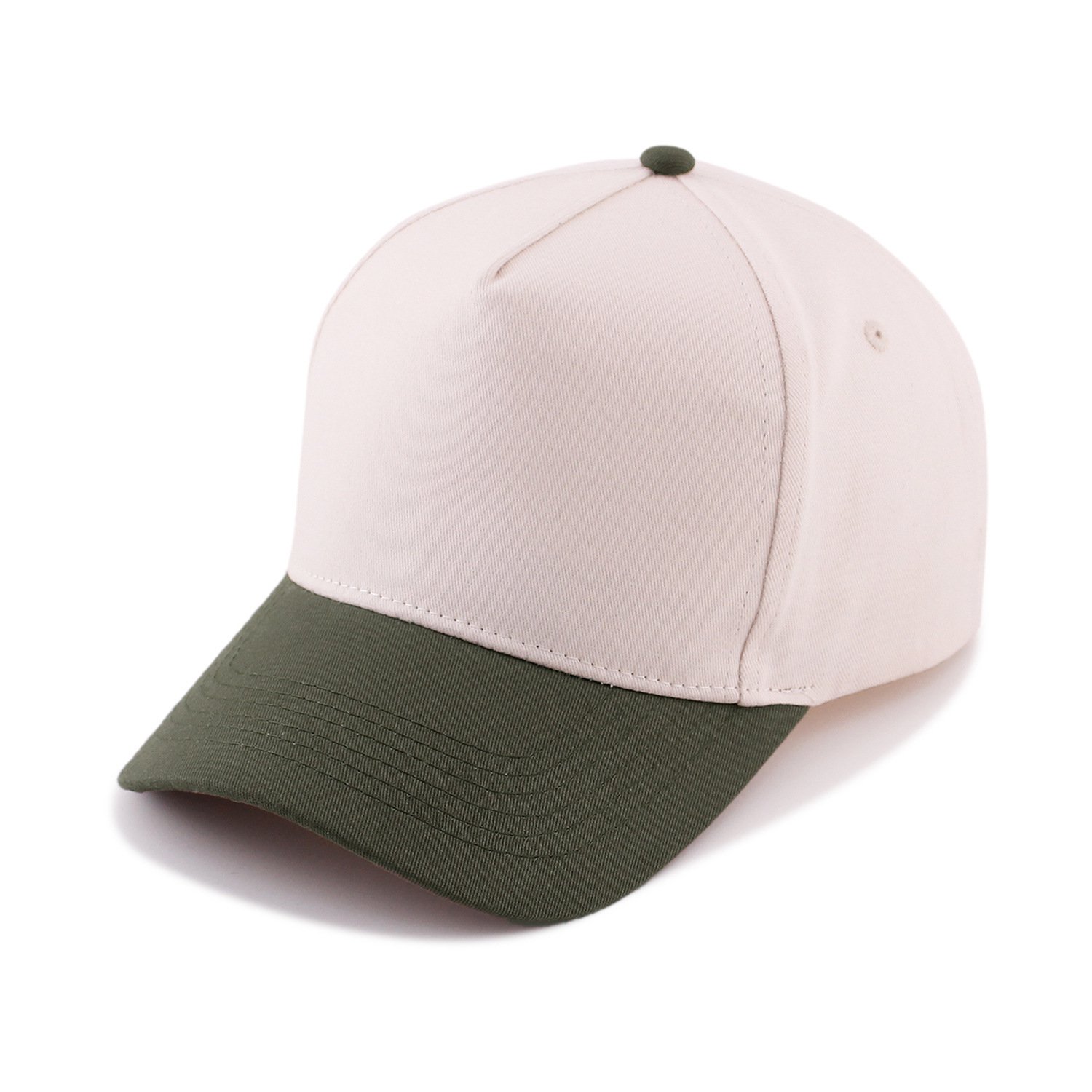 Color-block Structured Baseball Cap