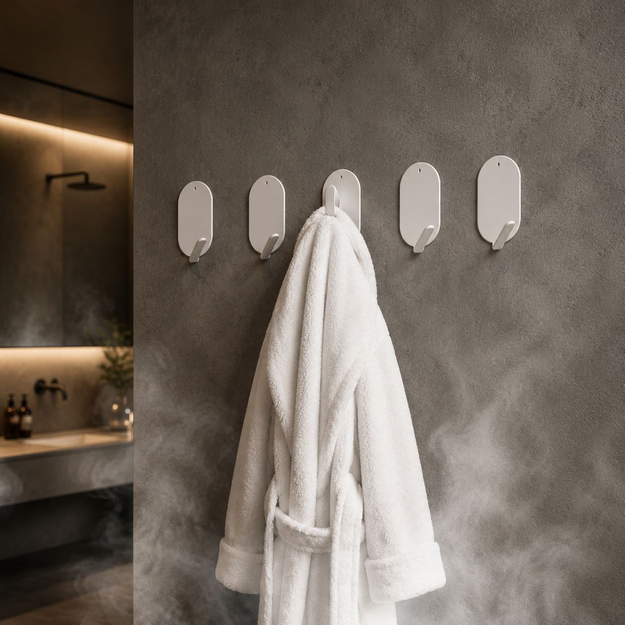 Durable metal hooks for indoor hanging solutions