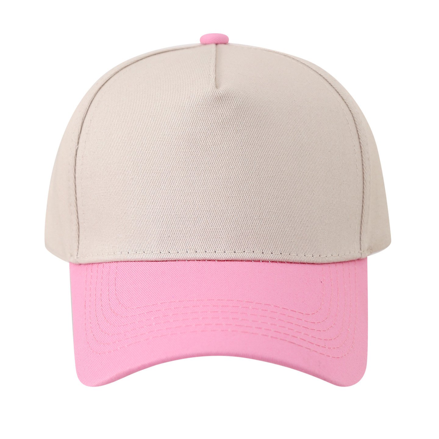 Color-block Structured Baseball Cap