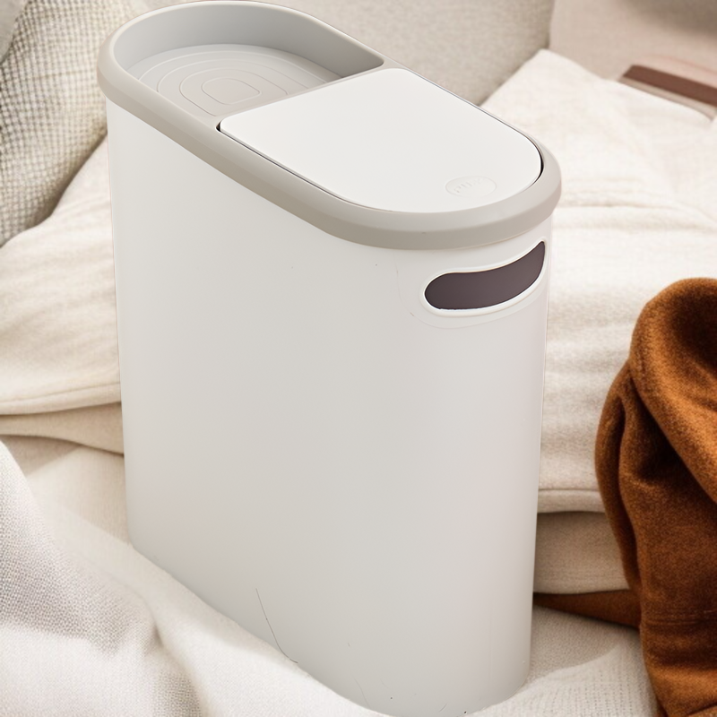 キッチンカウンター横の省スペースゴミ箱