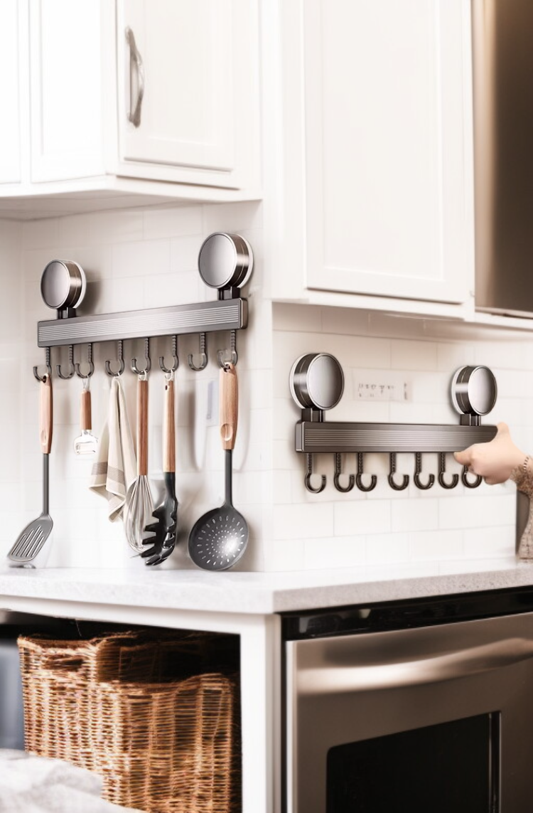 Support de cuisine sans perçage ni outils