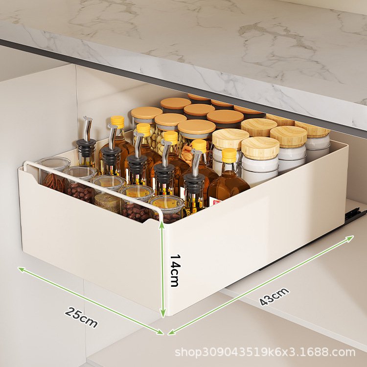 キッチン多層引き出し収納バスケット