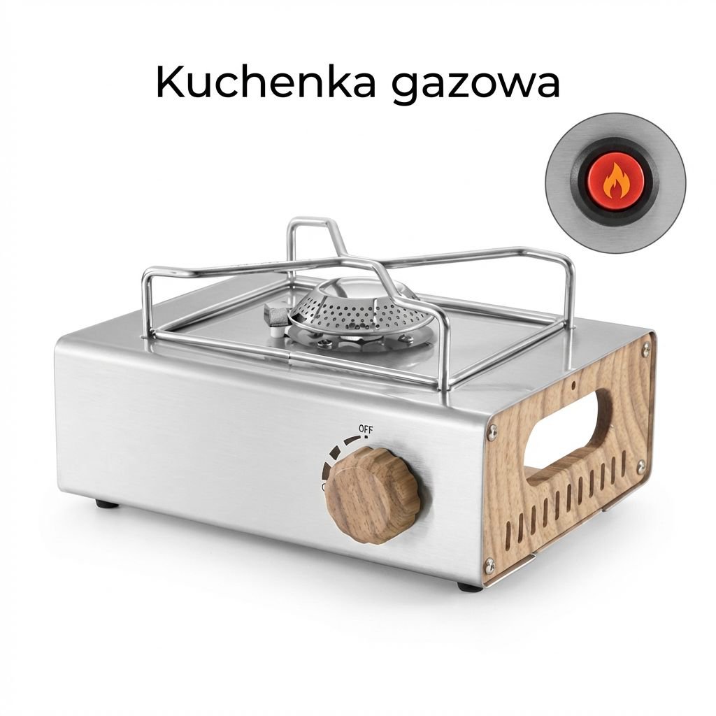 Przenośna kuchenka gazowa
