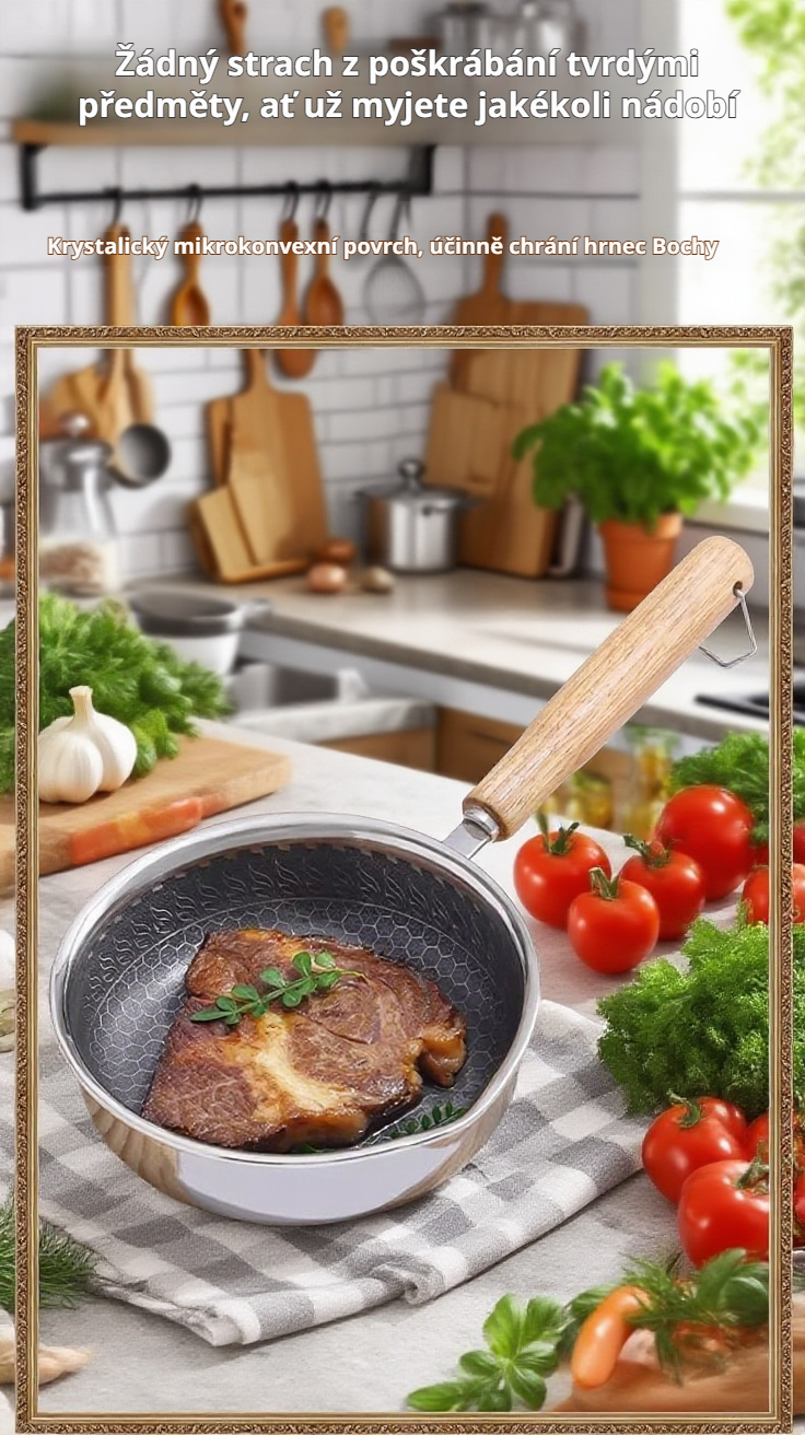 Moderní design pánve Splash do domácí kuchyně