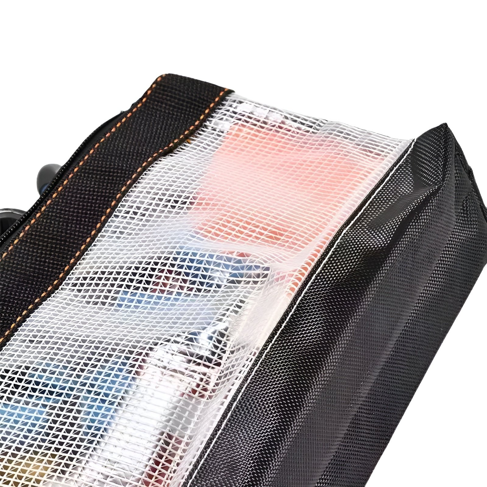中身が見える防水 PVC ツールポーチ