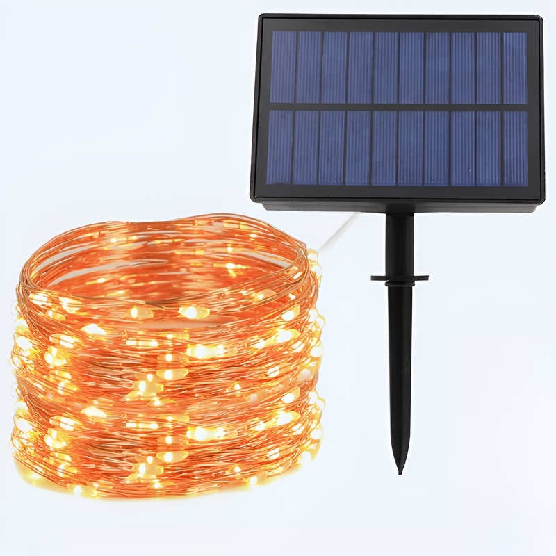 庭園用ソーラーLEDライト レインボー装飾ストリングライト