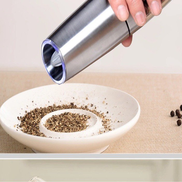 Electric Pepper Grinder, Salt Mill, and Spice Grinder