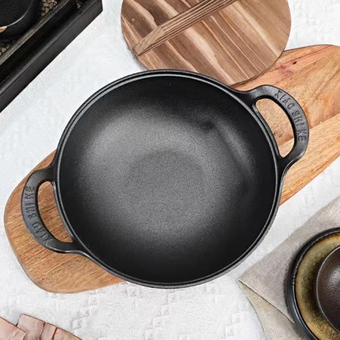  กระทะเหล็กหล่อสำเร็จรูป