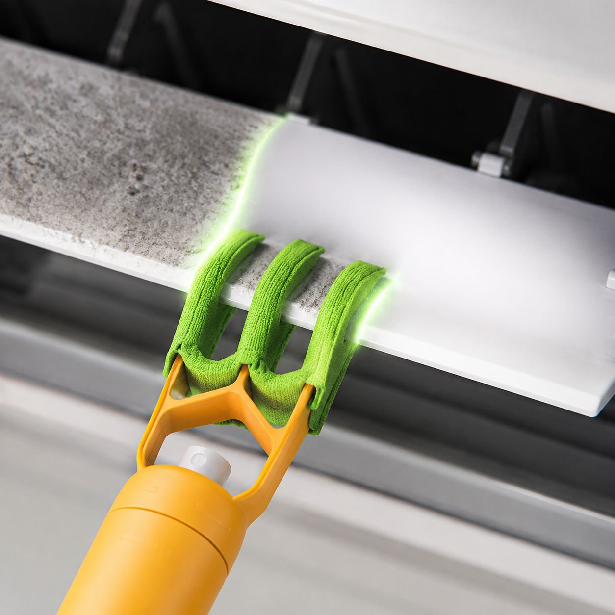 Durable air conditioner vent dust remover