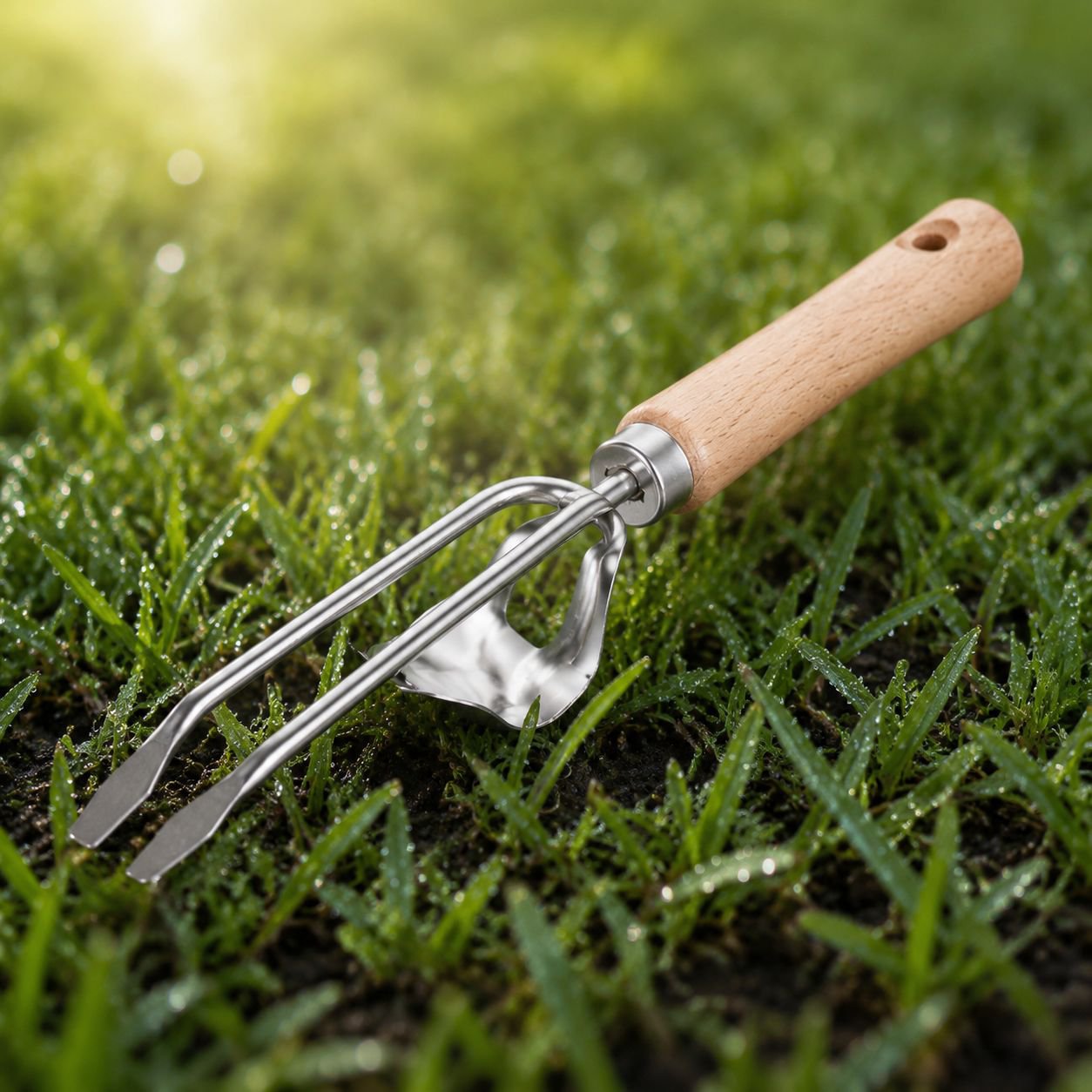 Ergonomic handle garden tools for comfort