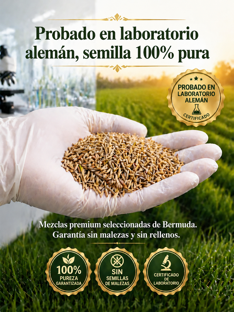 JS-[Tasa de germinación del 99% en 7 días] Semillas de césped multivariedad