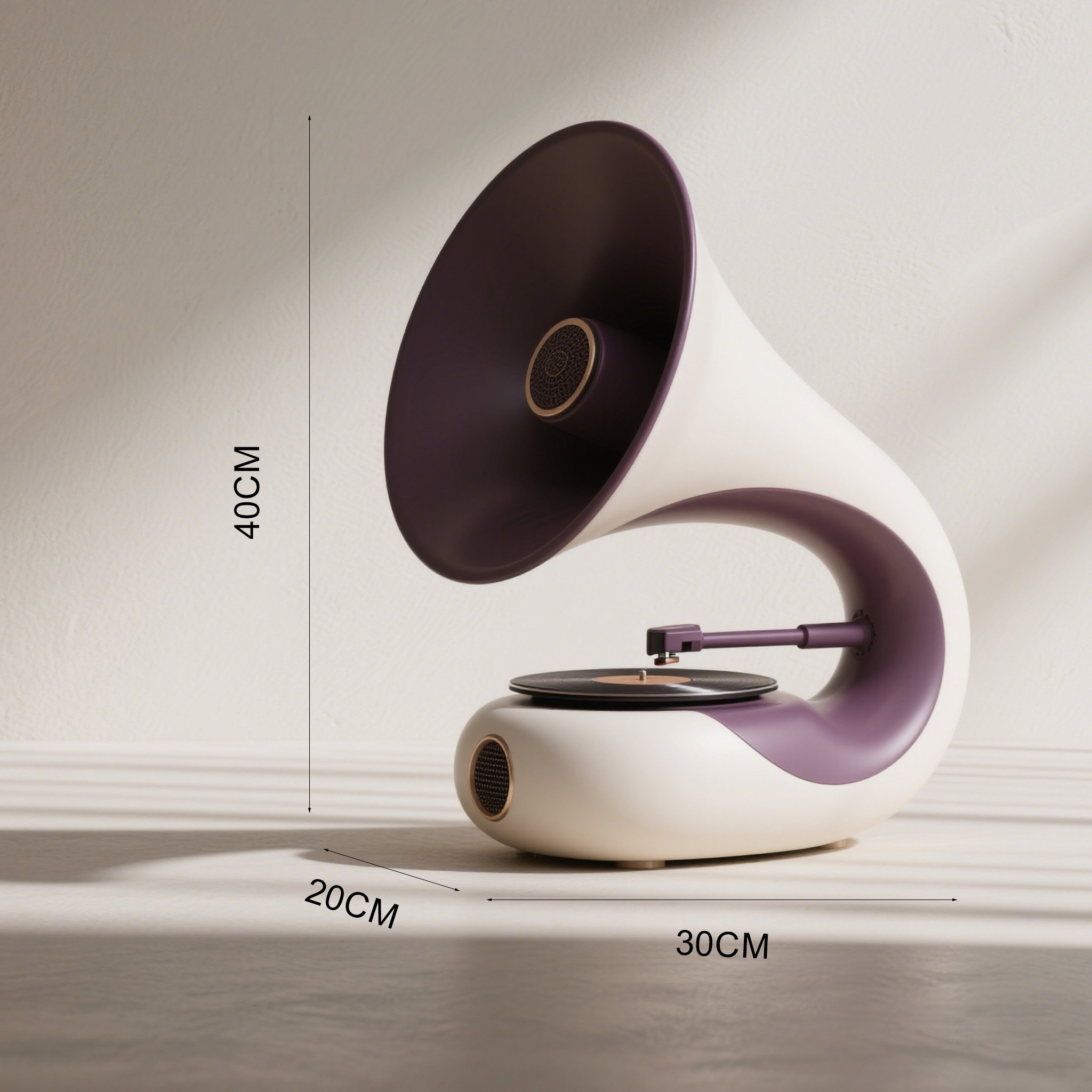 ดีไซน์ลำโพงหอยทากทันสมัย