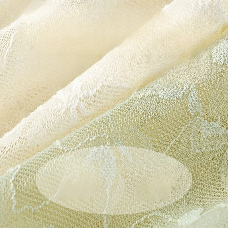 레이스 플로럴 미드라이즈 소프트 통기성 브리프