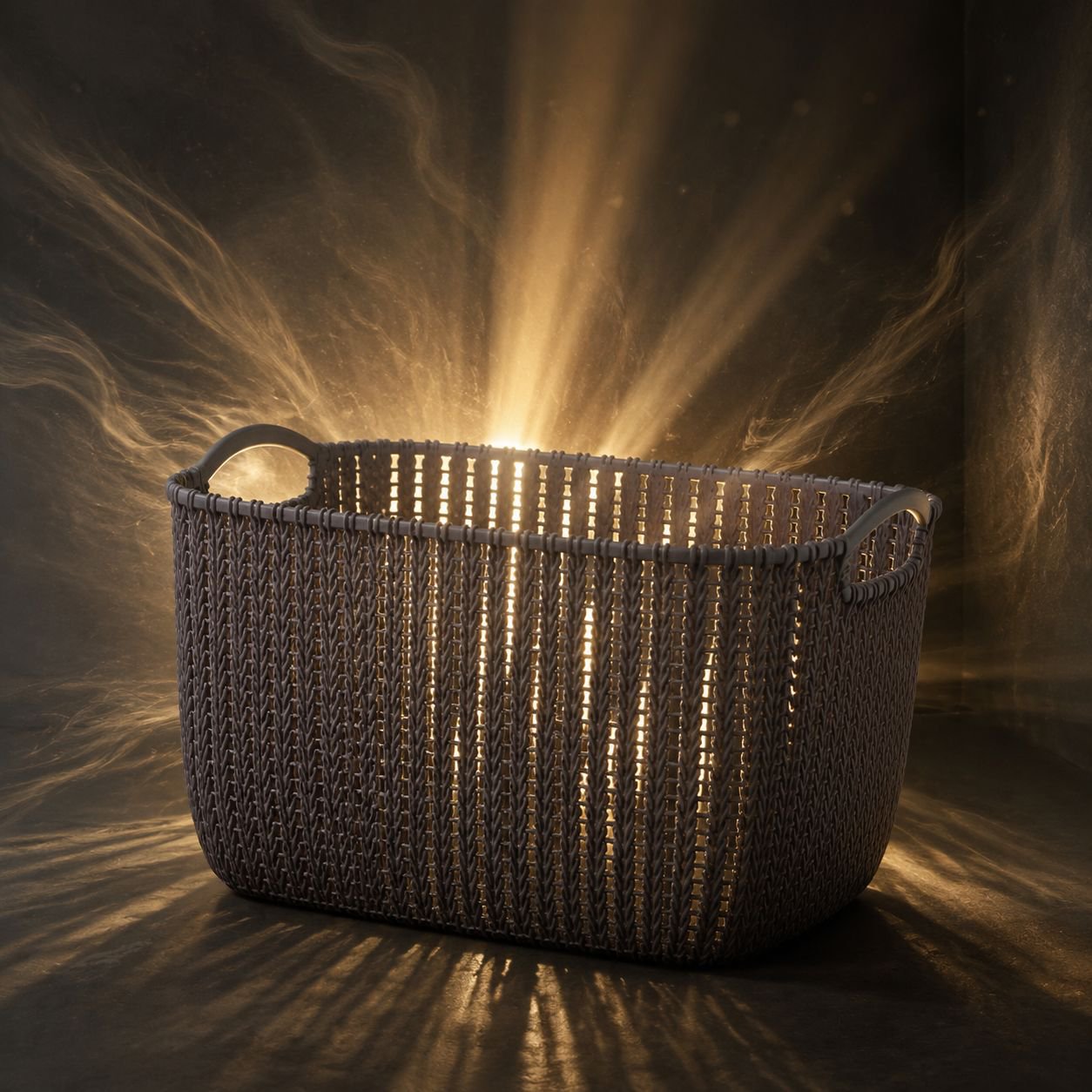Durable Clothes Storage Bucket with Handles