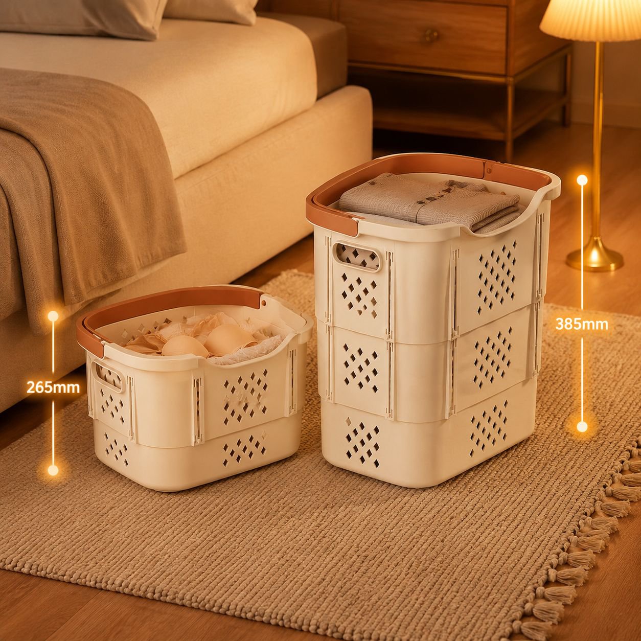 Closet Storage Solution with Multiple Tiers