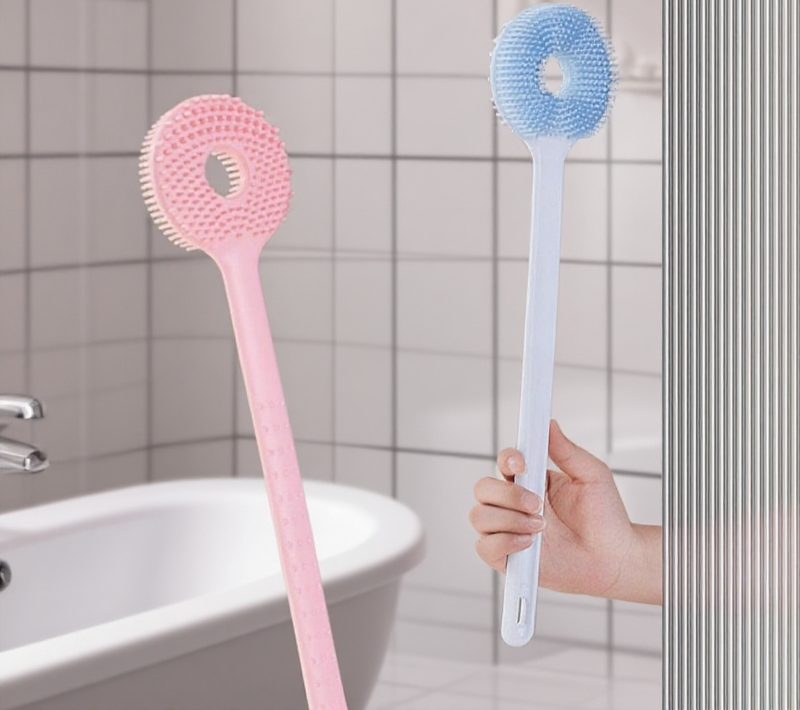 피부 자극 없이 안전한 실리콘 브러시