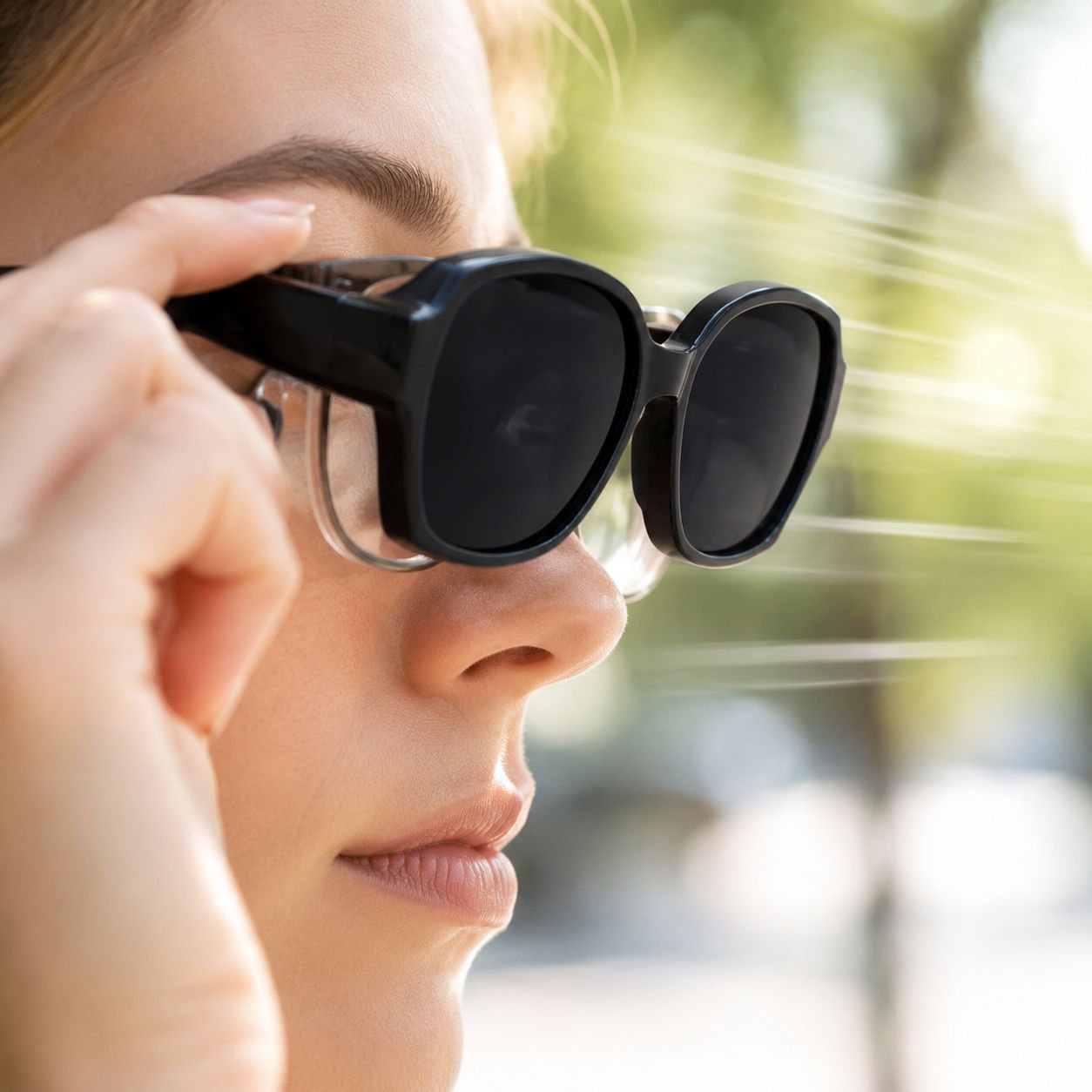 Trendige polarisierte Sonnenbrille speziell für Myopie