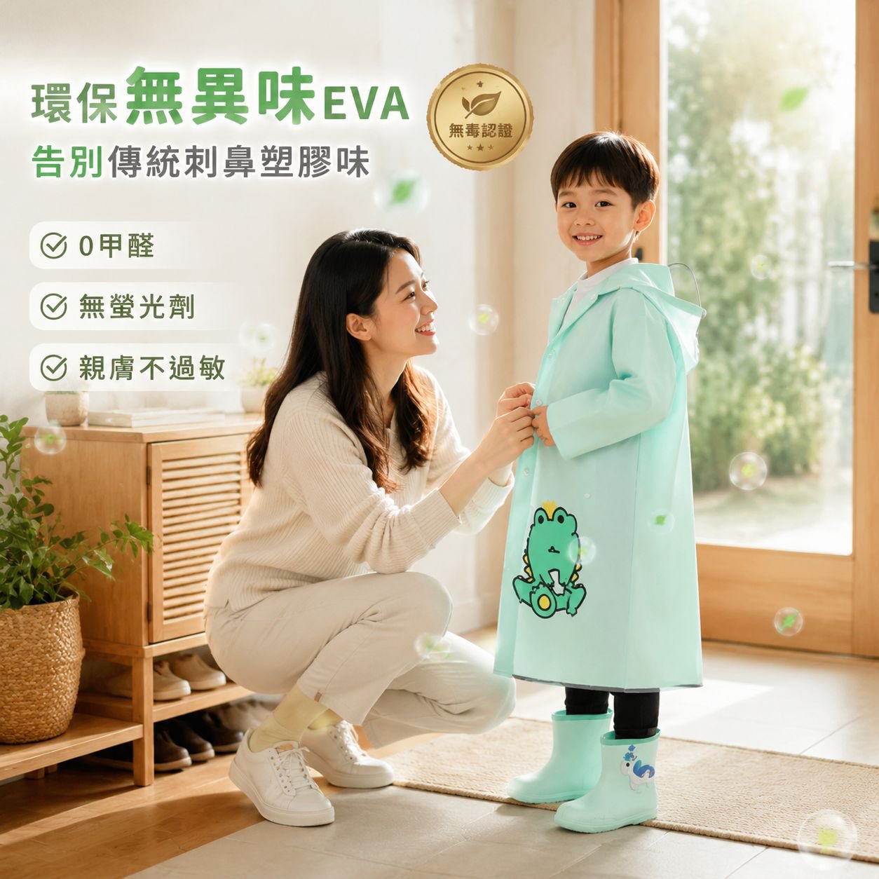 學生專用帶書包位雨衣 幼兒園小學生加厚雨披