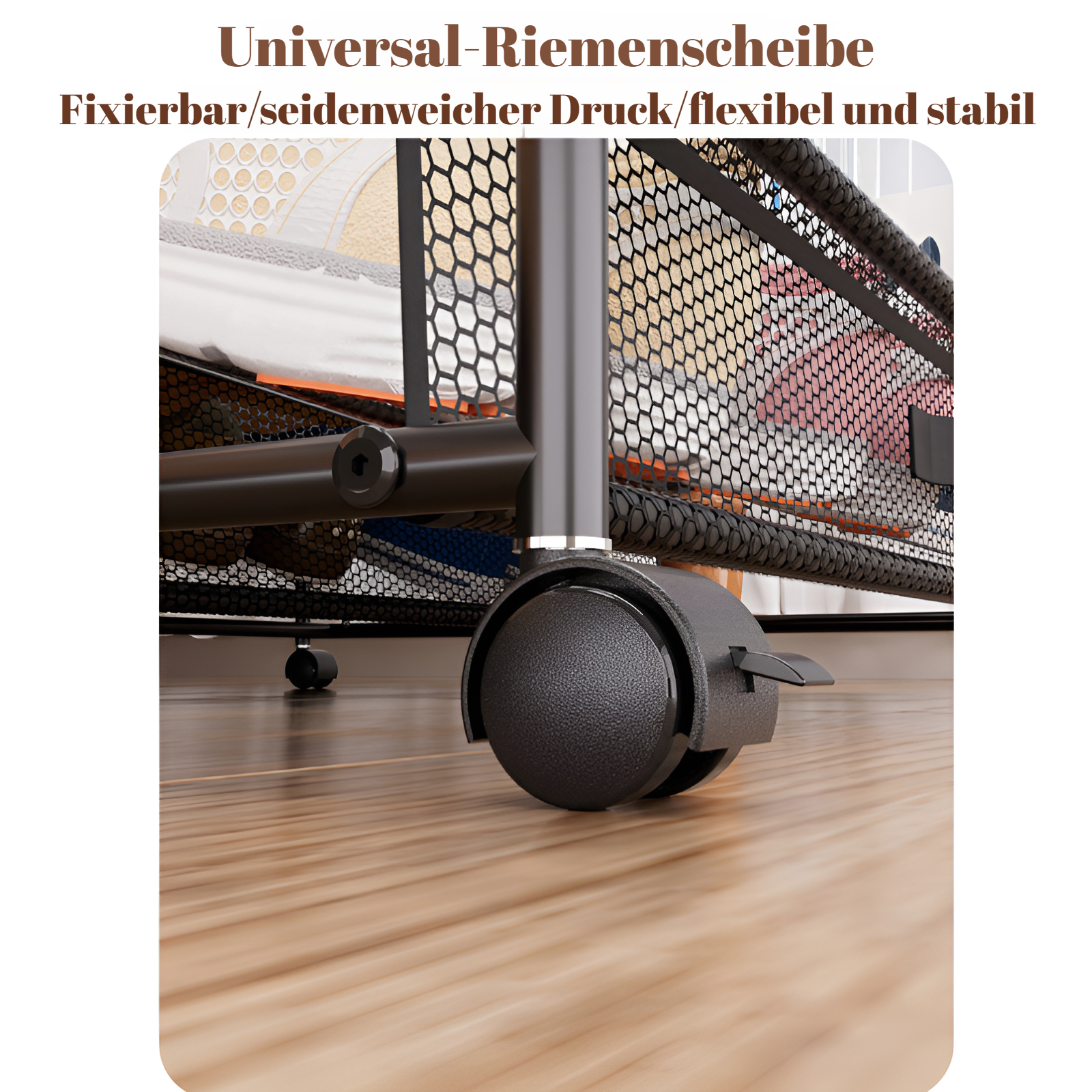 Einfaches Schuhregal unter dem Bett Aufbewahrungsregal Multifunktionales Eisenbett Aufbewahrungsbox 