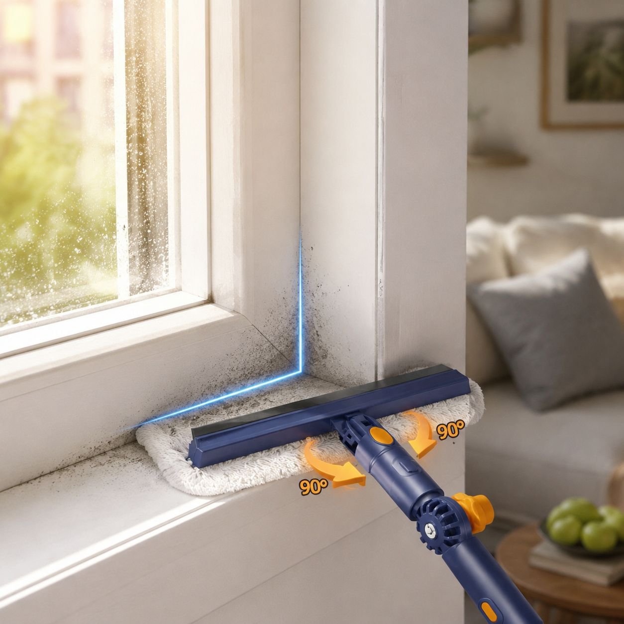 Haushalt Teleskop Fensterreinigungswerkzeug