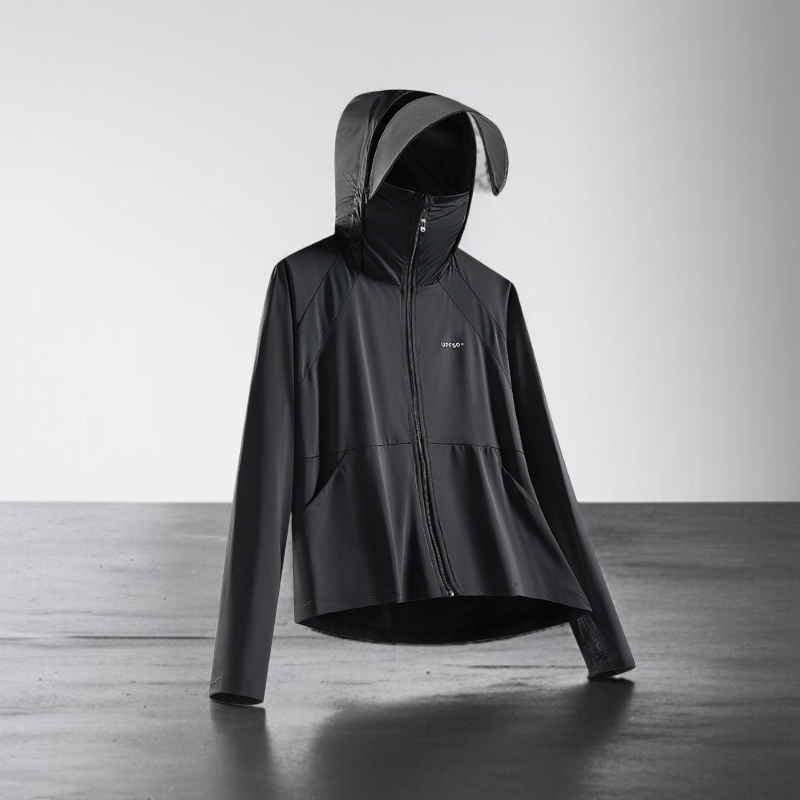 아웃도어 빅 챙 래쉬가드 디테일 사진