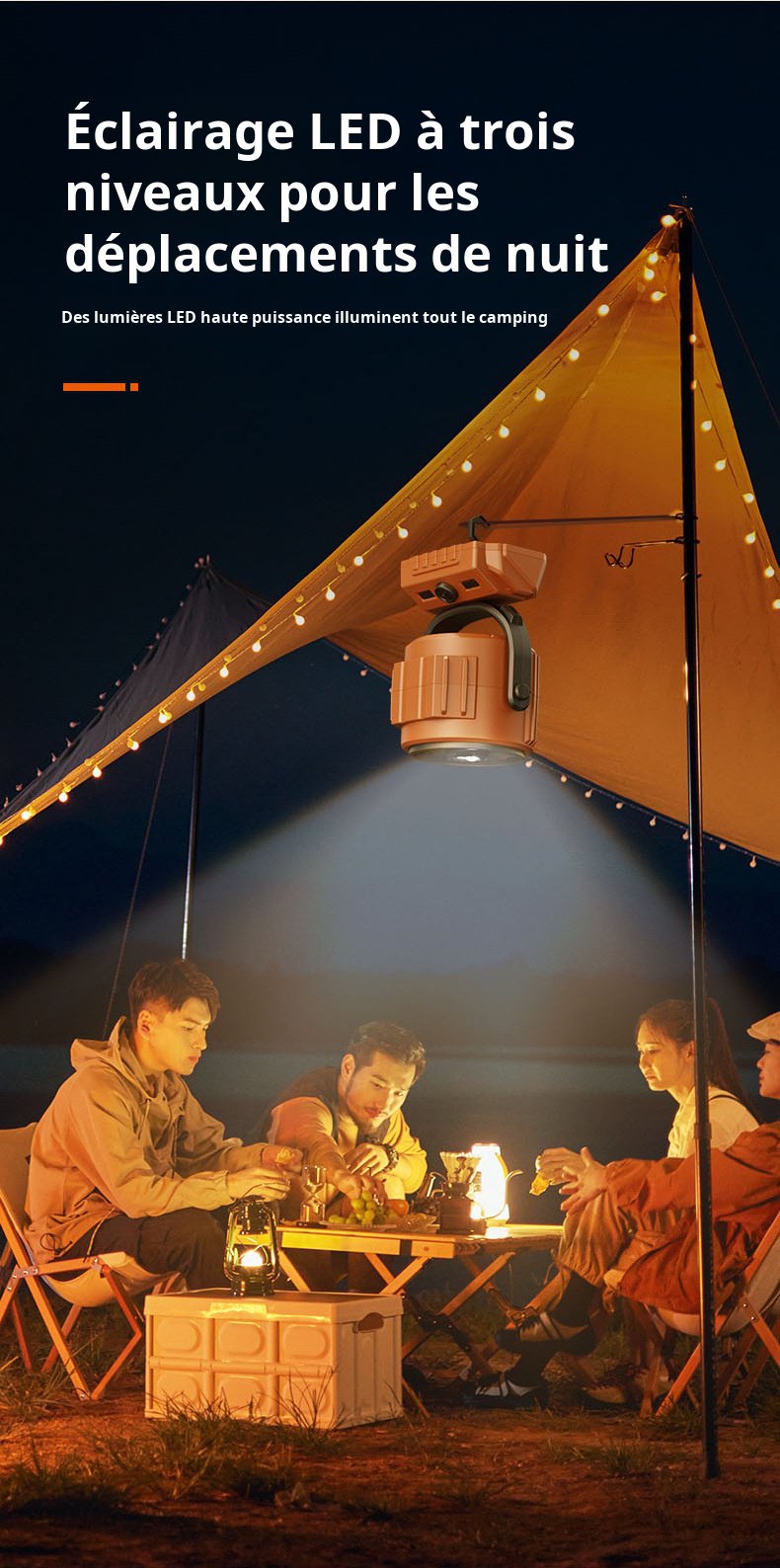Accessoire d'été : ventilateur d'extérieur JMY 100 vitesses