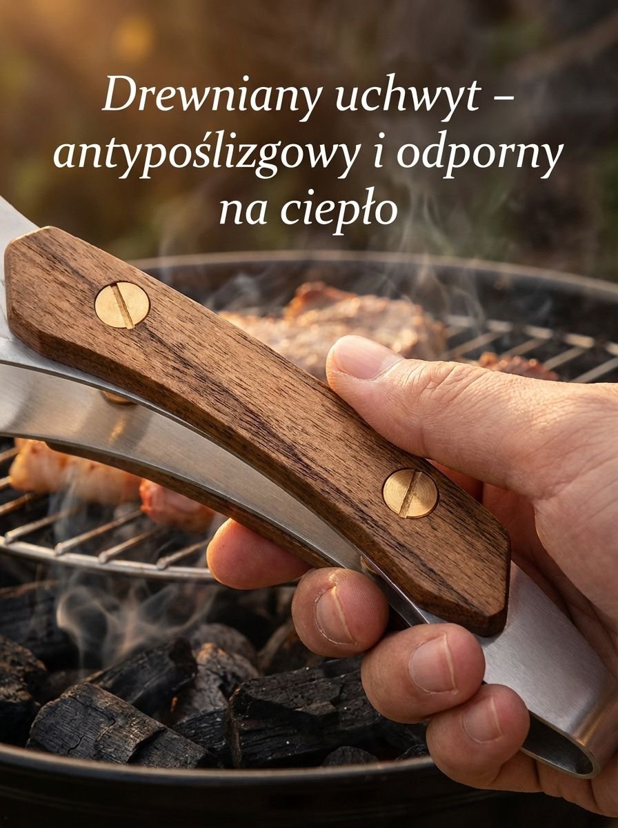 Szczypce kuchenne z ergonomicznym uchwytem