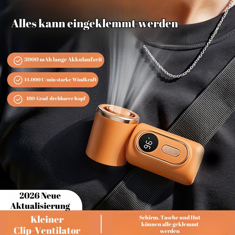 Leistungsstarker, tragbarer Mini-Handventilator für den Außenbereich mit hoher Geschwindigkeit