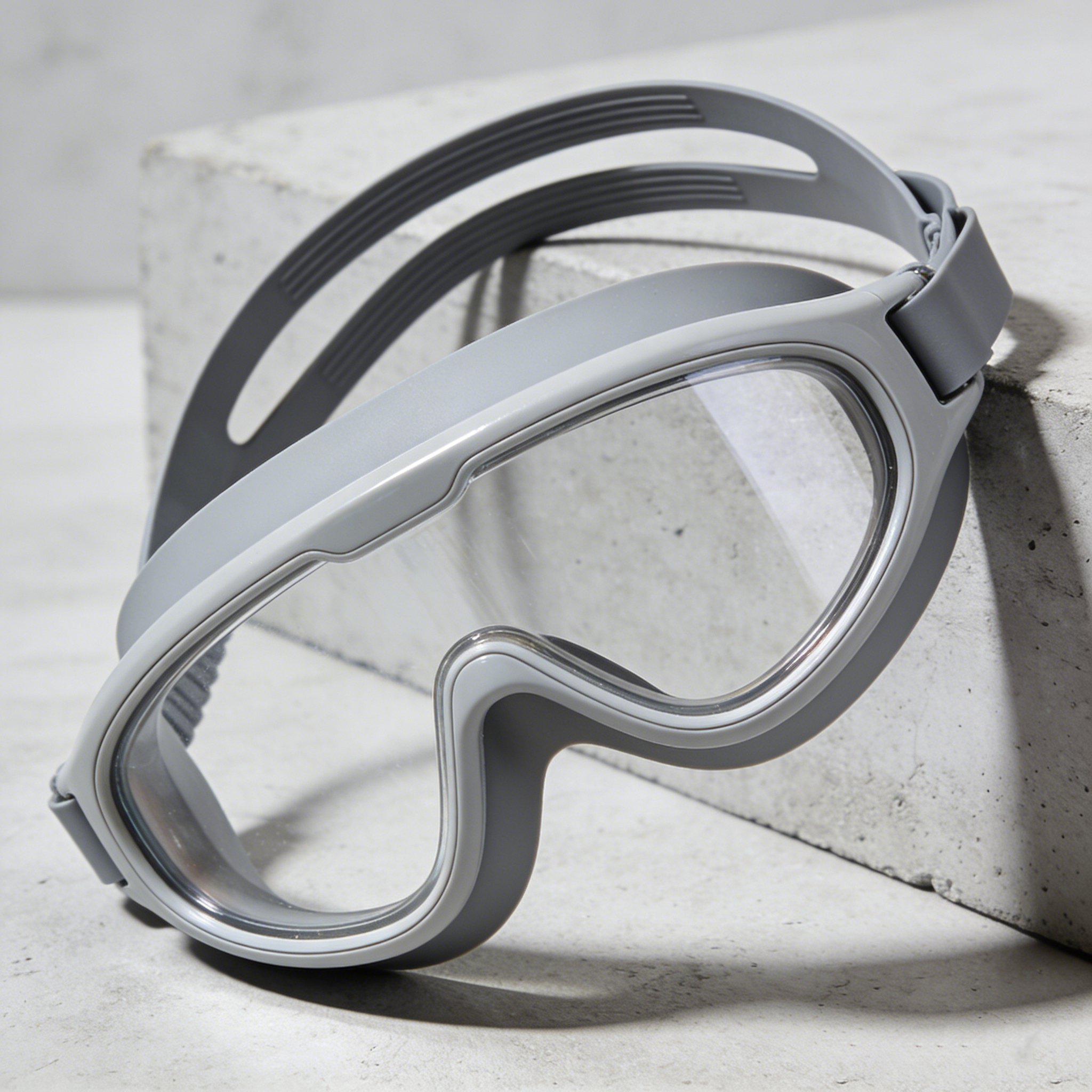 水泳用ゴーグル2点セットの全体画像