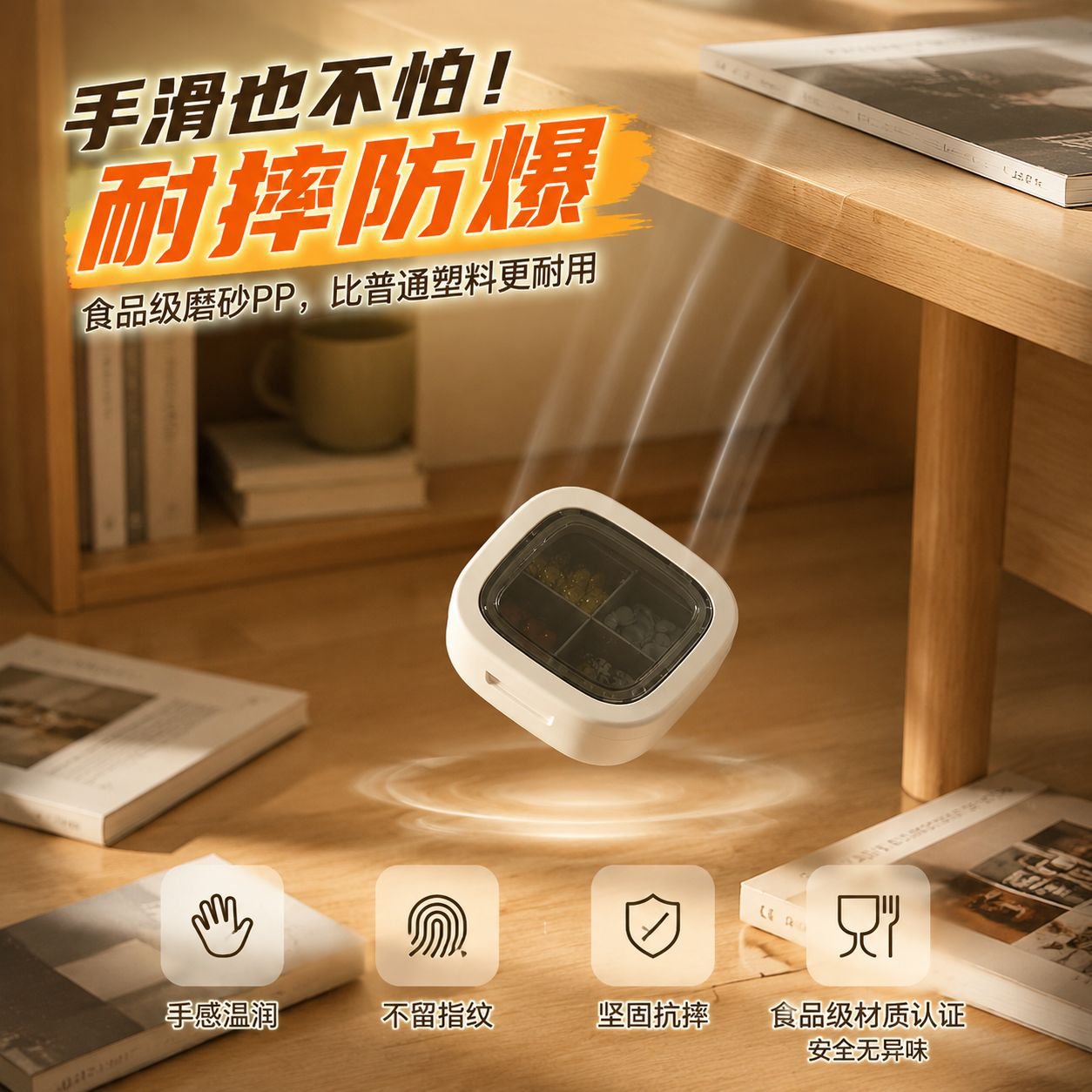 密封防潮可視迷你藥盒