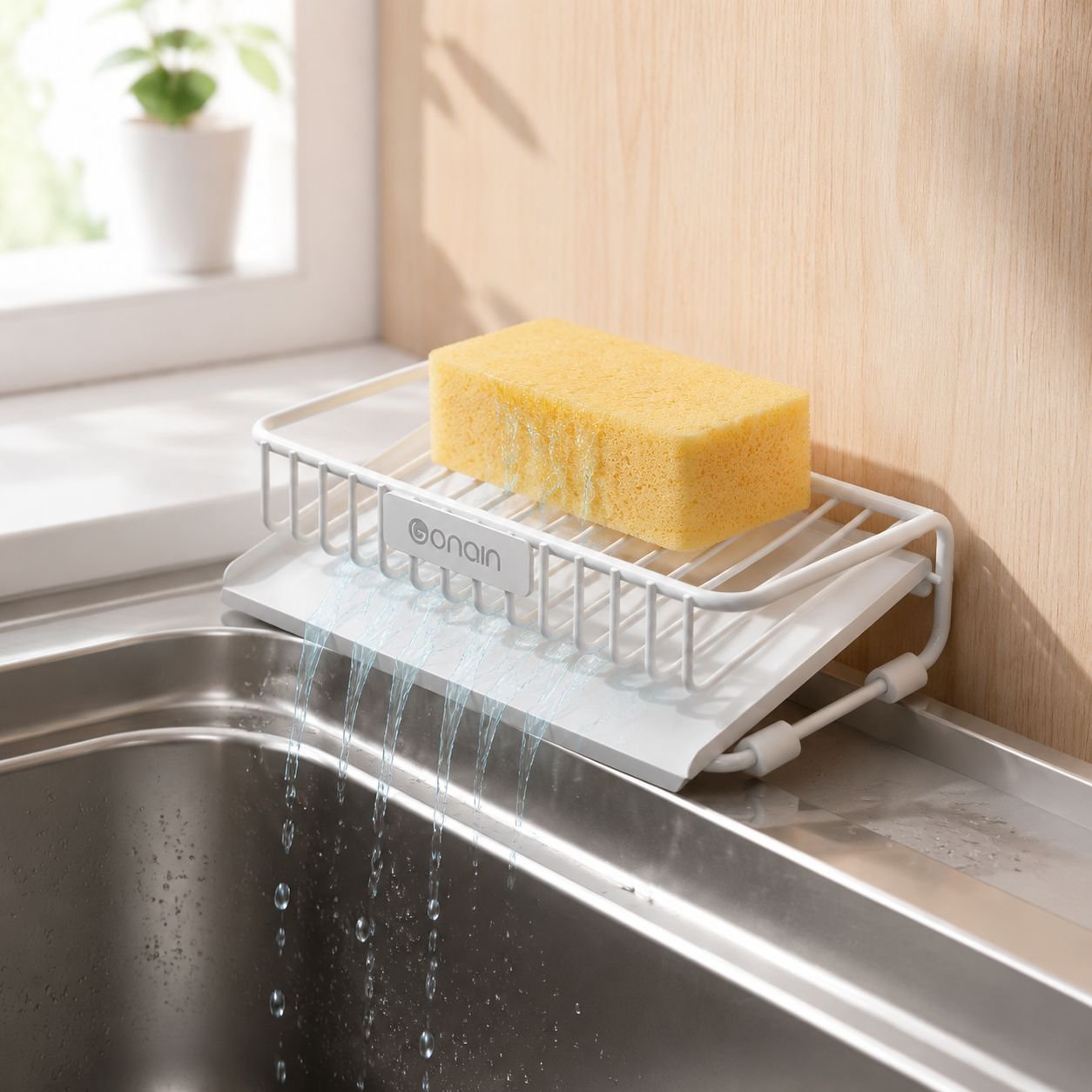 カウンタートップに置く多用途食器収納ラック