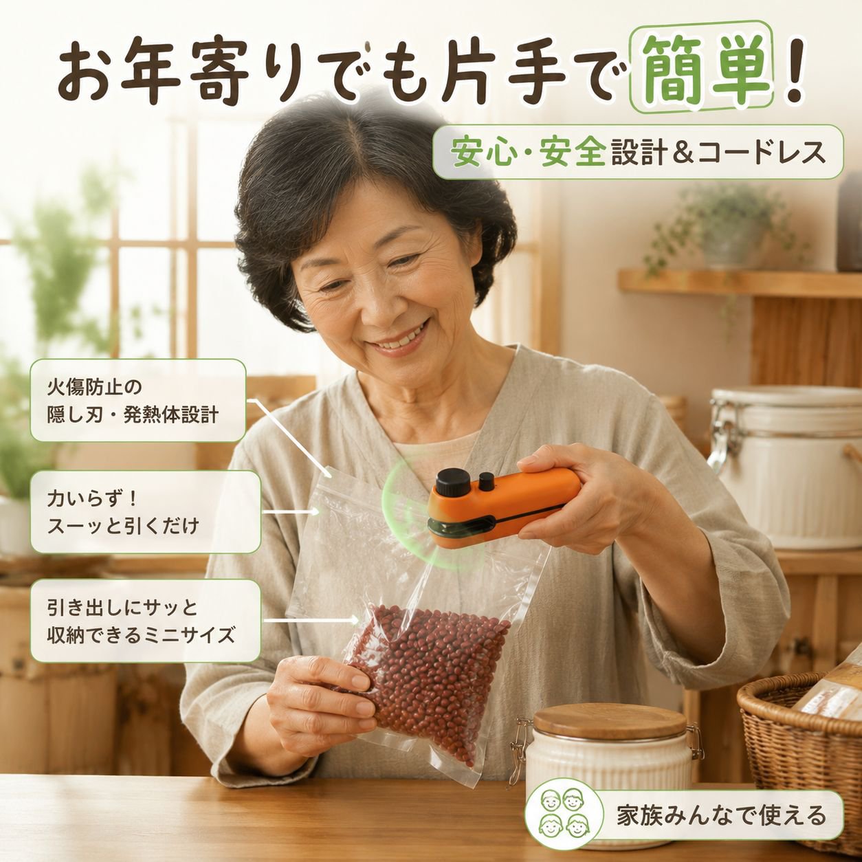 コンパクト携帯シーリングマシン
