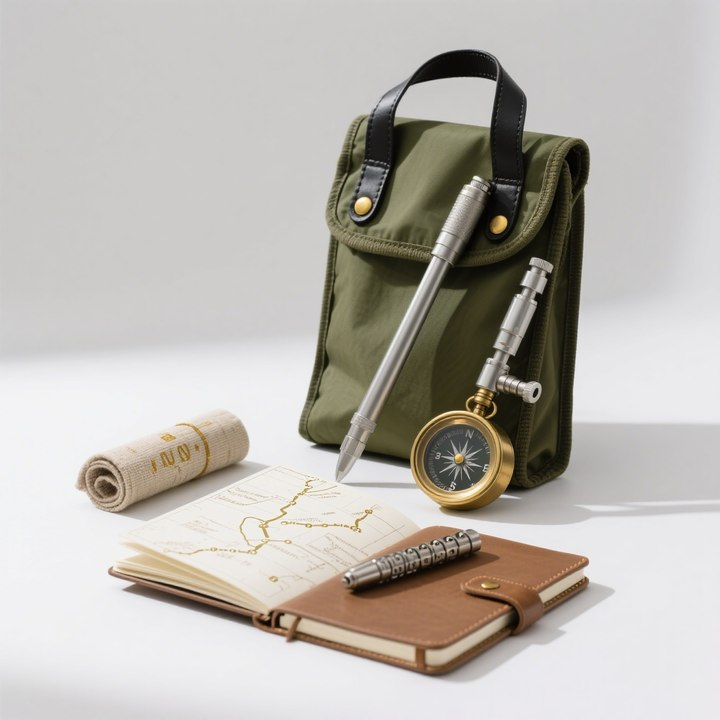 Lesní venkovní dobrodružná sada na hledání pokladů